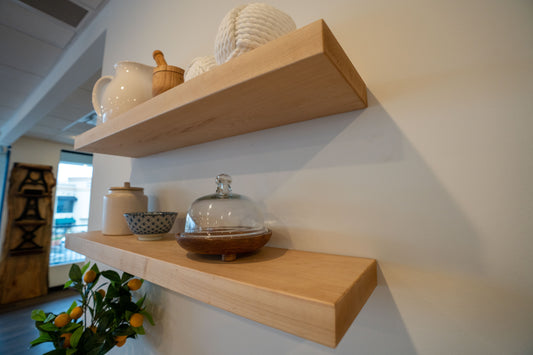 Maple Floating Shelf