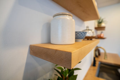 Maple Floating Shelf