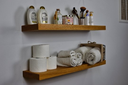 Oak Floating Shelf