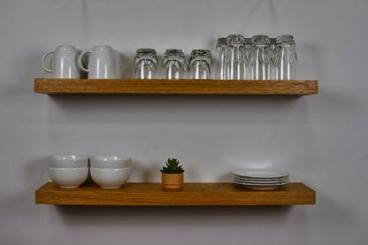 Oak Floating Shelf