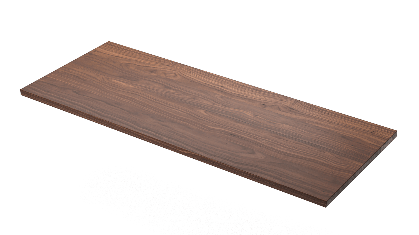 Walnut Standing Desk Top